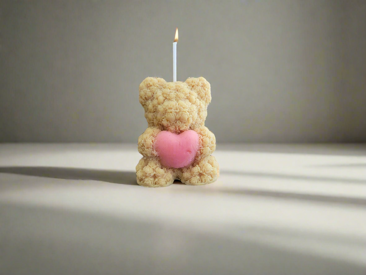 Teddy Bear Candles
