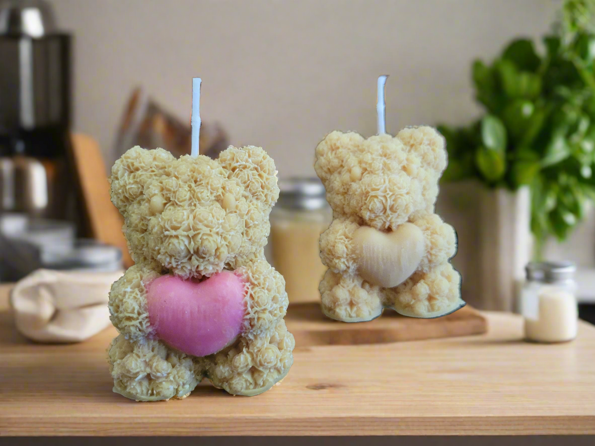 Teddy Bear Candles